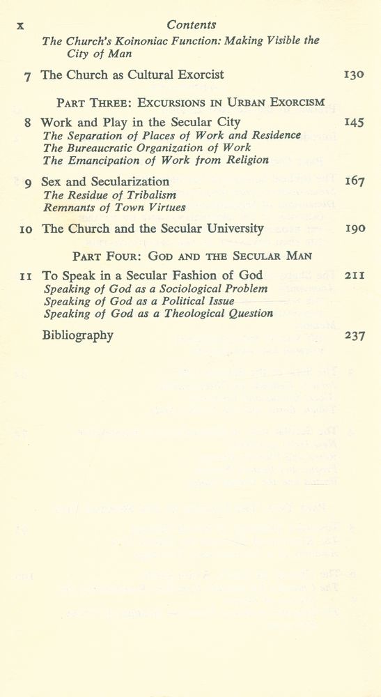 『THE SECULAR CITY』 3