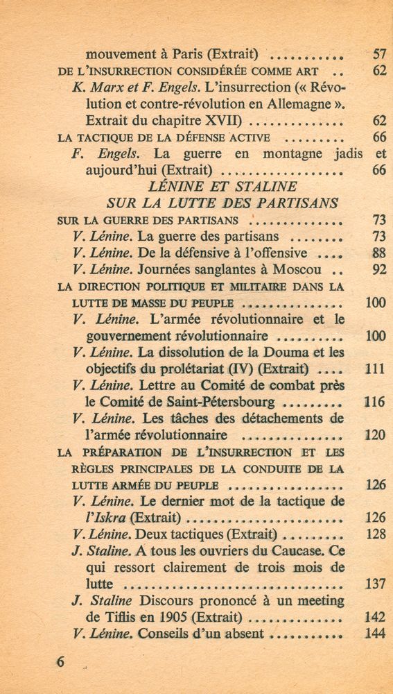 『LA LUTTE DES PARTISANS SELON LES AUTEURS CLASSIQUES DU MARXISME - LÉNINISME』 3