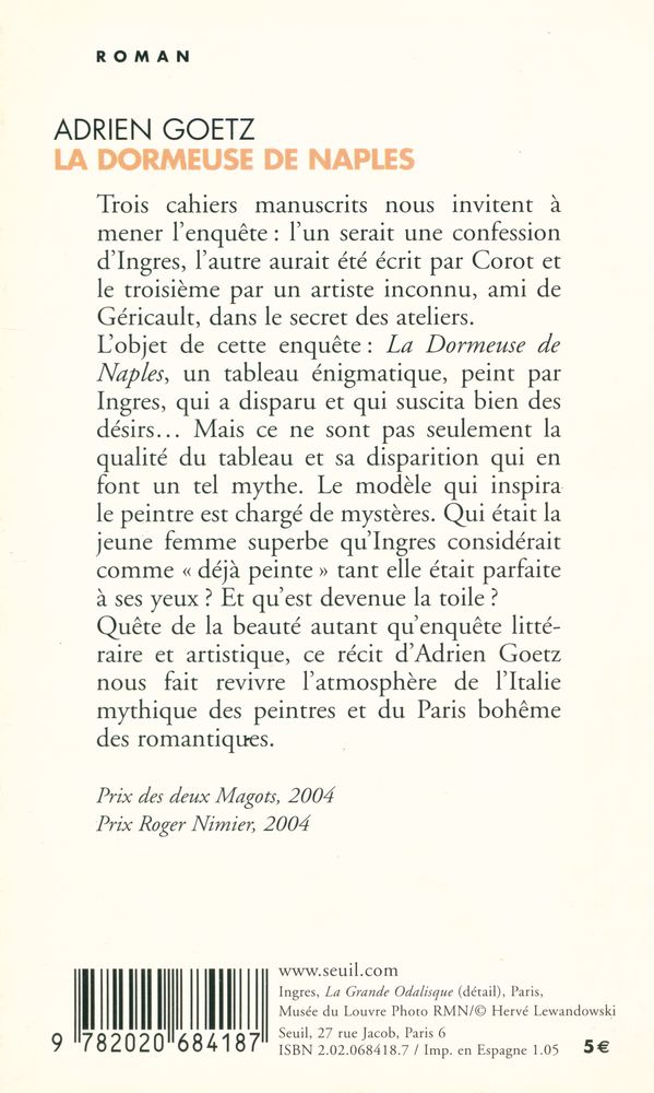 『LA DORMEUSE DE NAPLES』 3