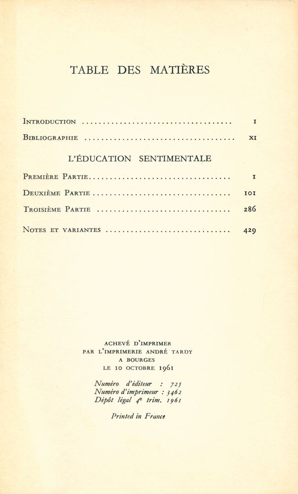 『L'ÉDUCATION SENTIMENTALE』 2