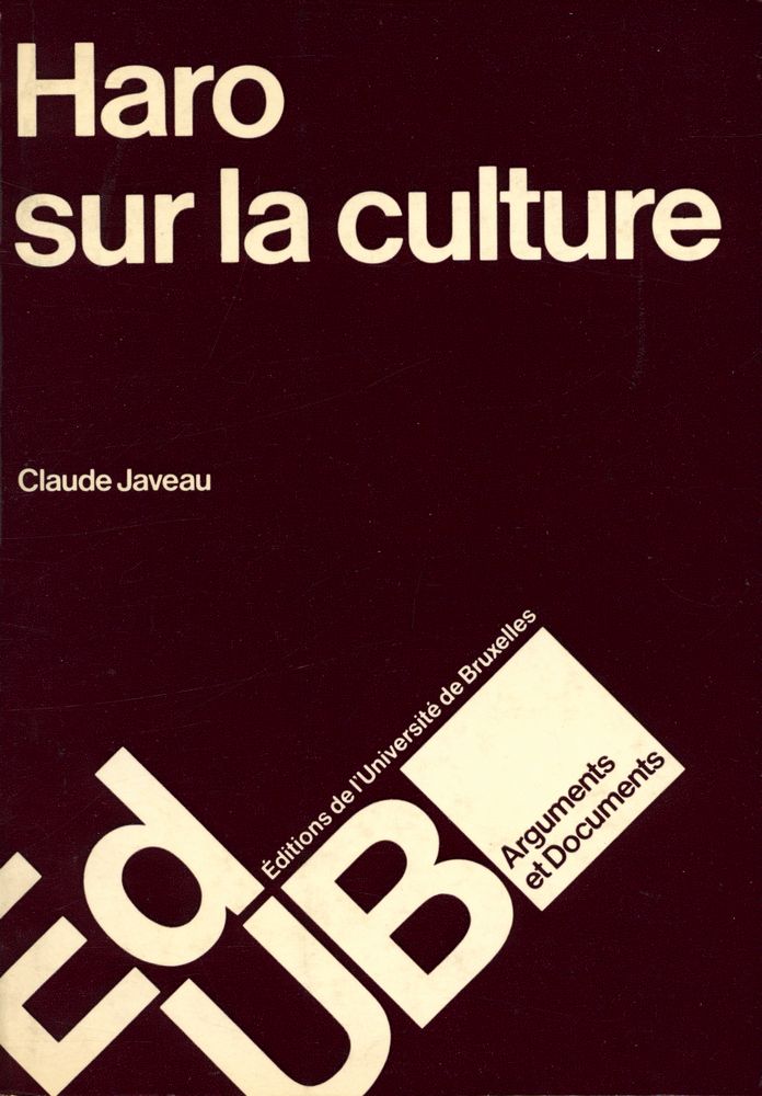『Haro sur la culture』 1