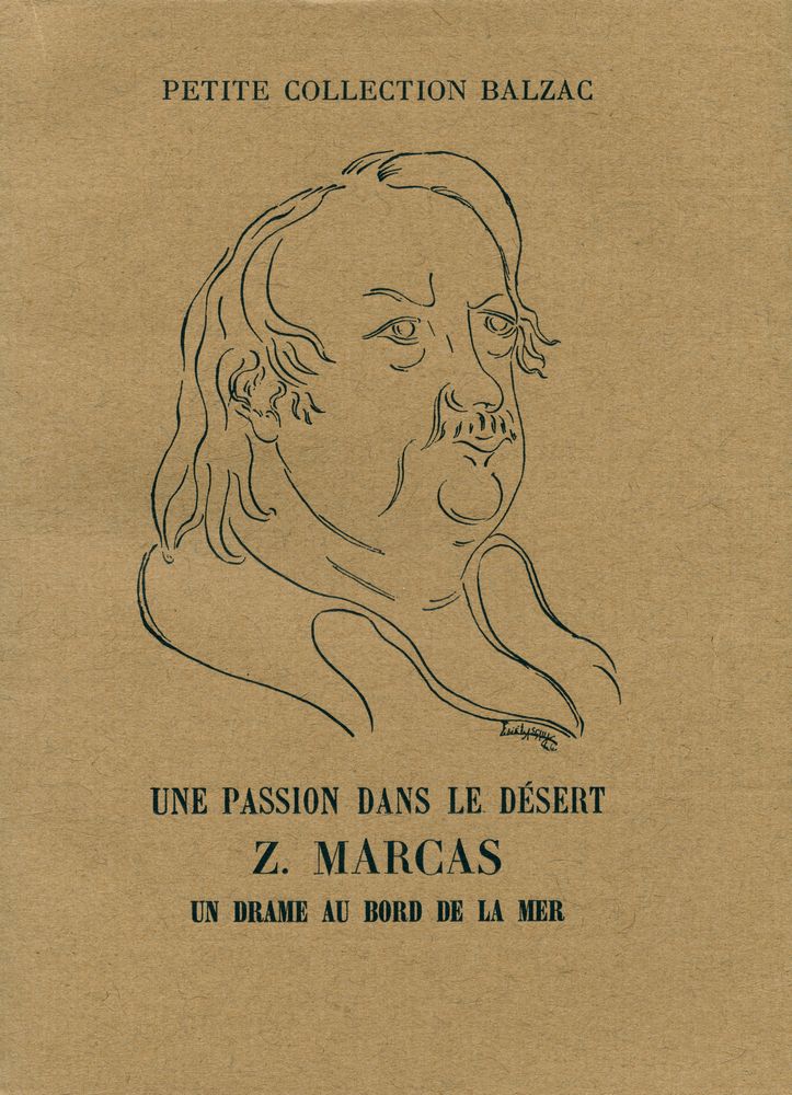 『UNE PASSION DANS LE DESERT / Z. MARCAS / UN DRAME AU BORD DE LA MER』 1