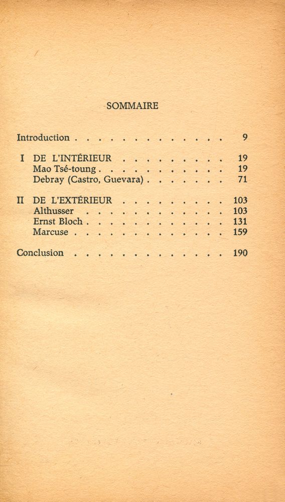 『IDÉOLOGUES ET IDÉOLOGIES LA NOUVELLE GAUCHE』 2