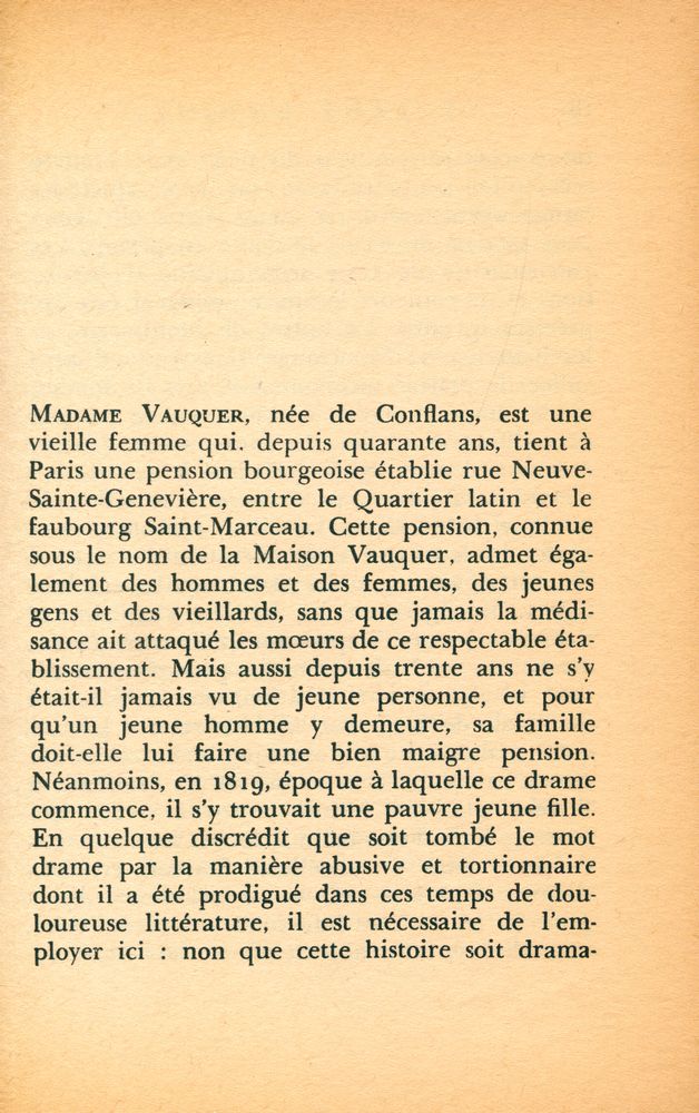 『Le Père Goriot』 2