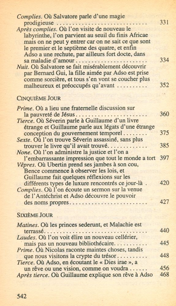『Le Nom de la Rose』 5