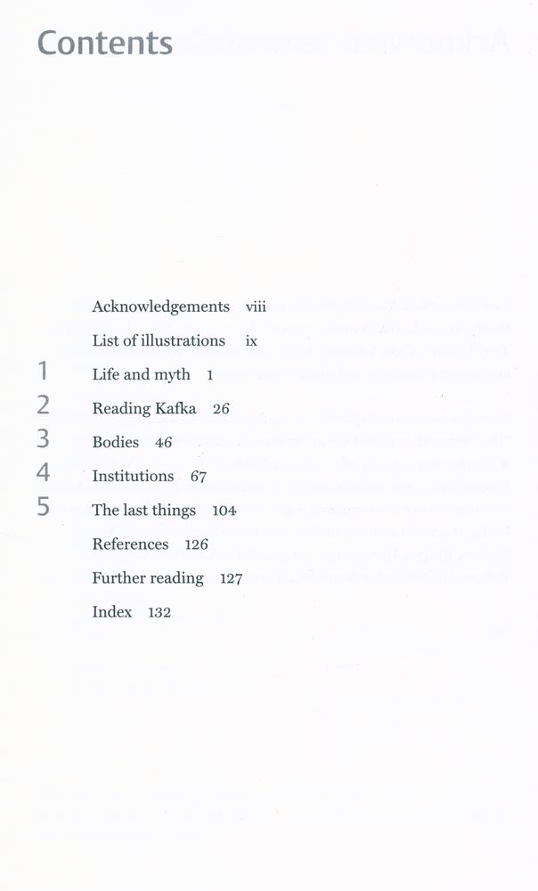『KAFKA : A Very Short Introduction』 2
