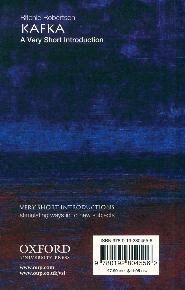 『KAFKA : A Very Short Introduction』 3