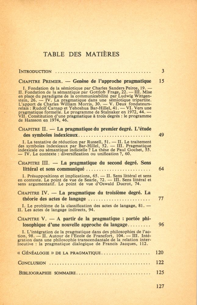 『LA PRAGMATIQUE』 2
