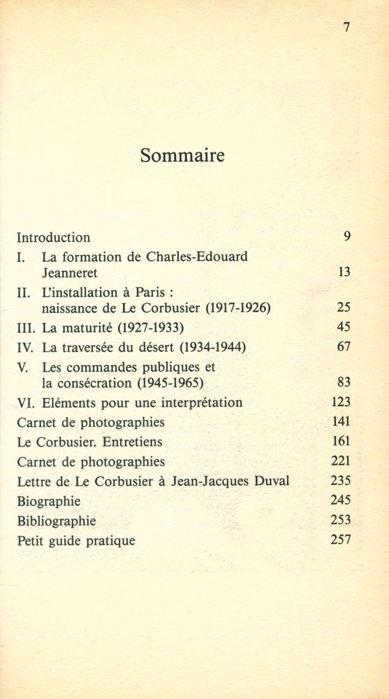 『LE CORBUSIER : Qui suis - je?』 2