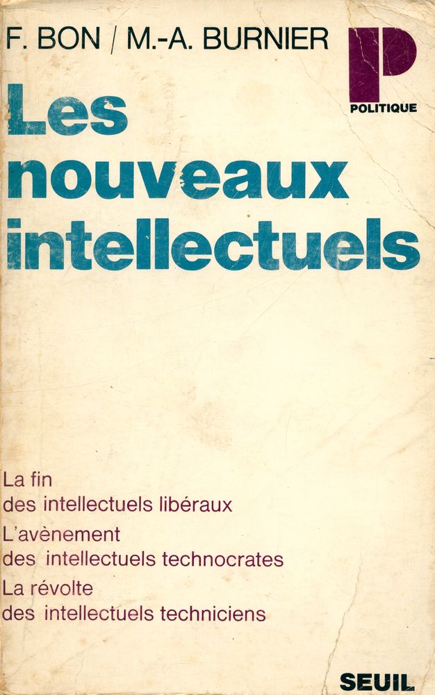 『Les nouveaux intellectuels』 1