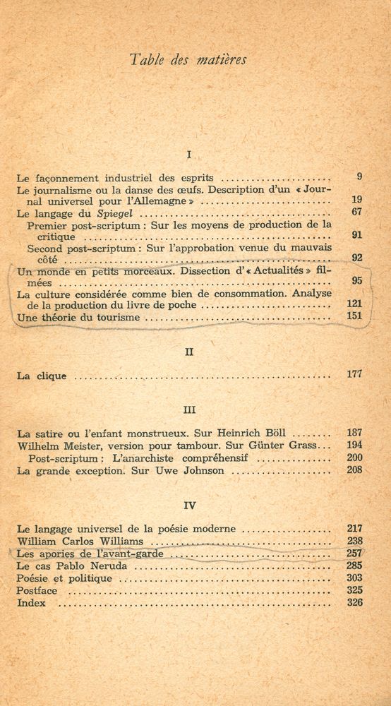 『Culture ou mise en condition?』 2