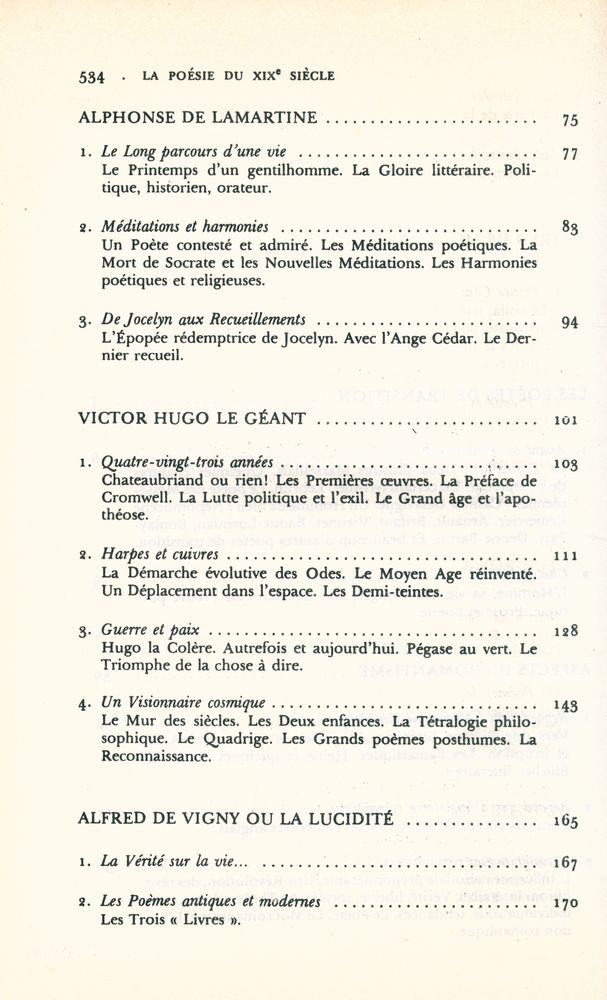 『HISTOIRE DE LA POÉSIE FRANÇAISE - La Poésie du XIXe siècle Ⅰ : LES ROMANTISMES』 3