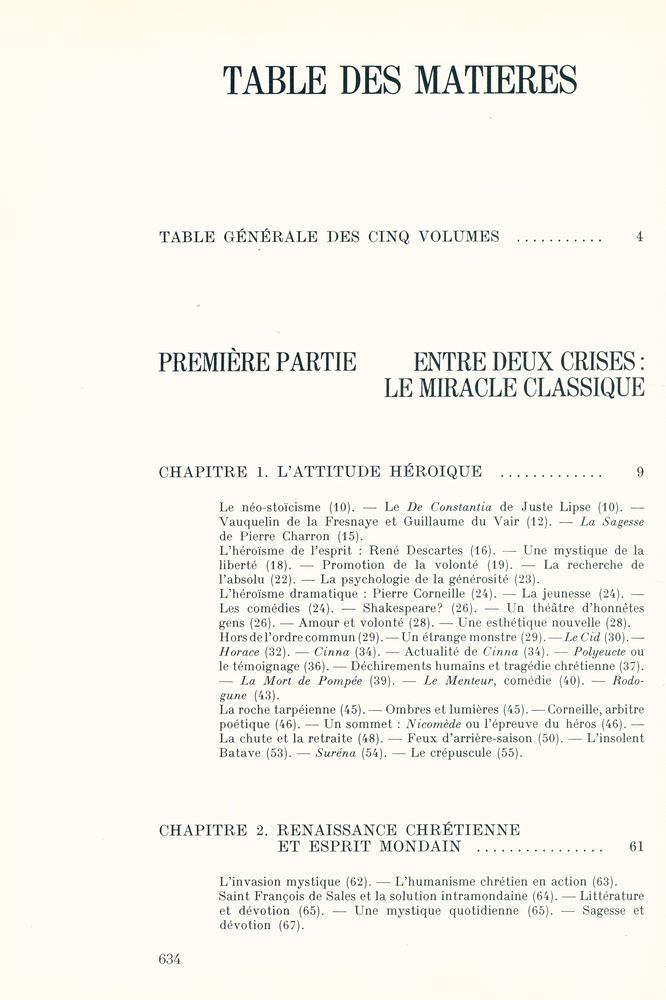 『LA LITTÉRATURE FRANÇAISE 2 : Des Classiques aux Philosophes』 2