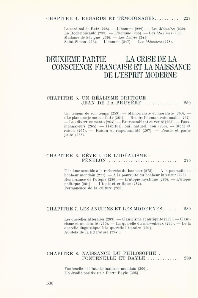『LA LITTÉRATURE FRANÇAISE 2 : Des Classiques aux Philosophes』 4