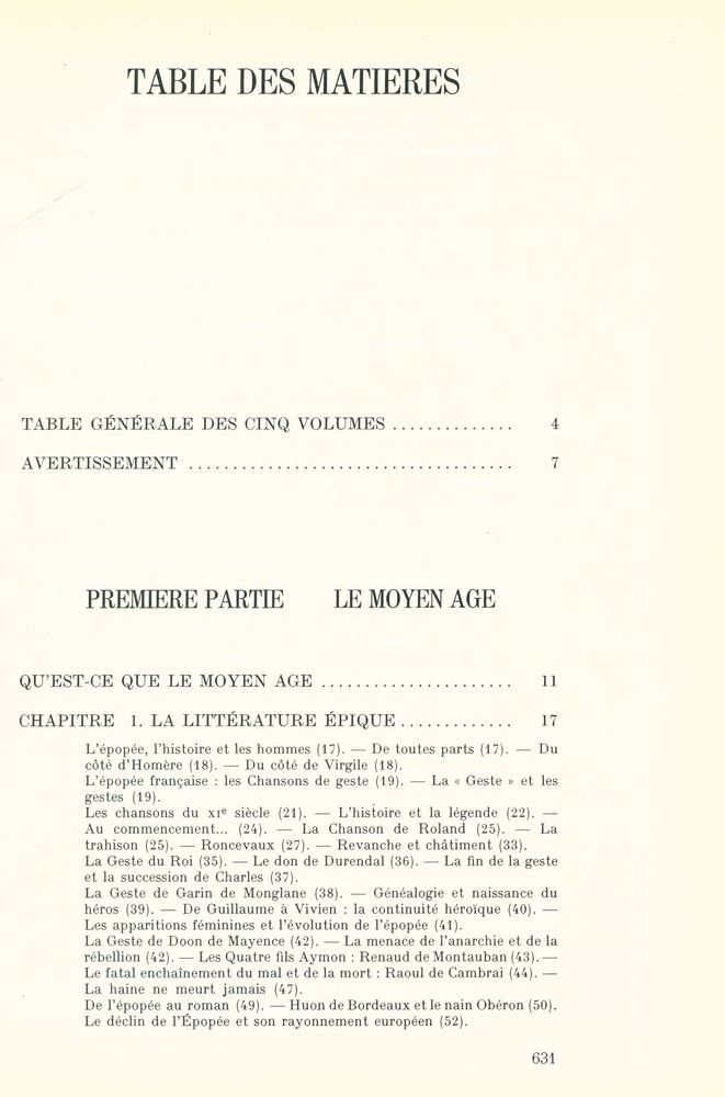 『LA LITTÉRATURE FRANÇAISE 1 : Du Moyen Age à l'âge baroque』 2