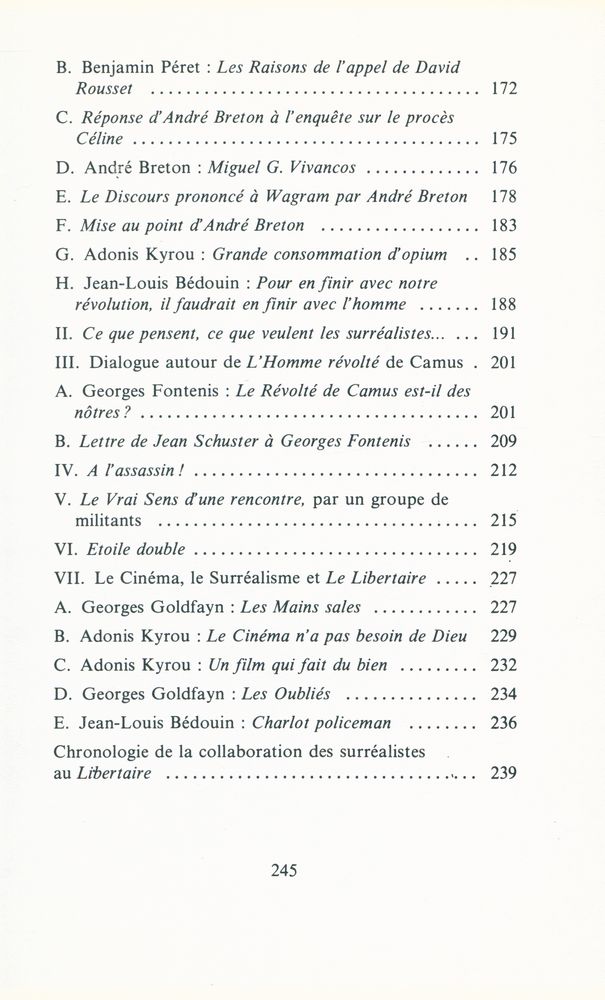 『SURRÉALISME ET ANARCHE : Les 