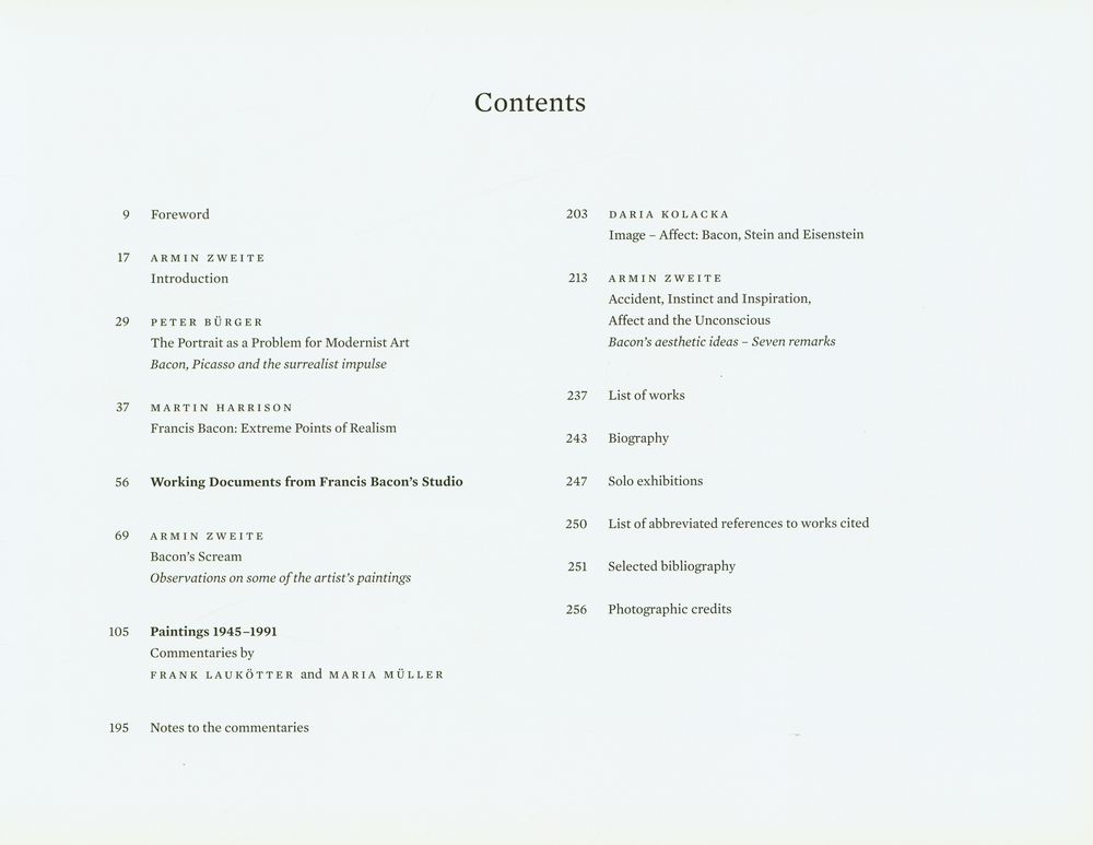 『FRANCIS BACON THE VIOLENCE OF THE REAL』 2
