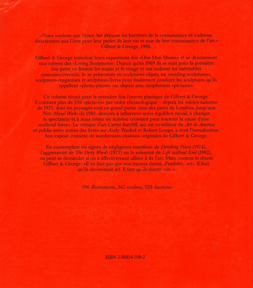 『Gilbert & George : The COMPLETE PICTURE 1971 - 1985』 3