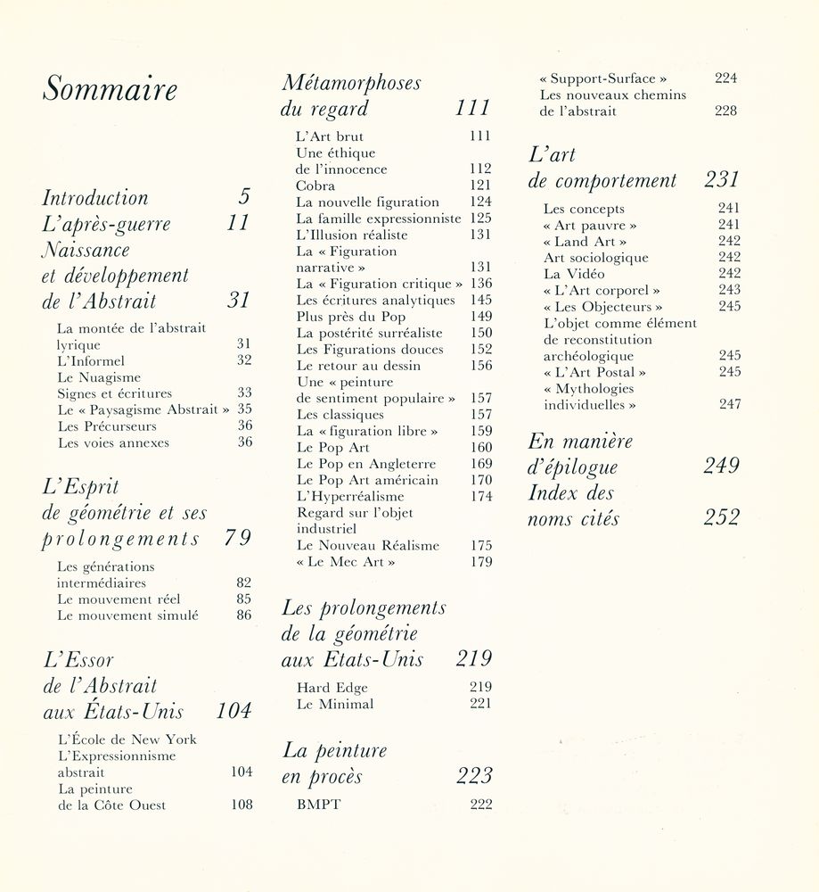 『Regard sur la peinture contemporaine』 2