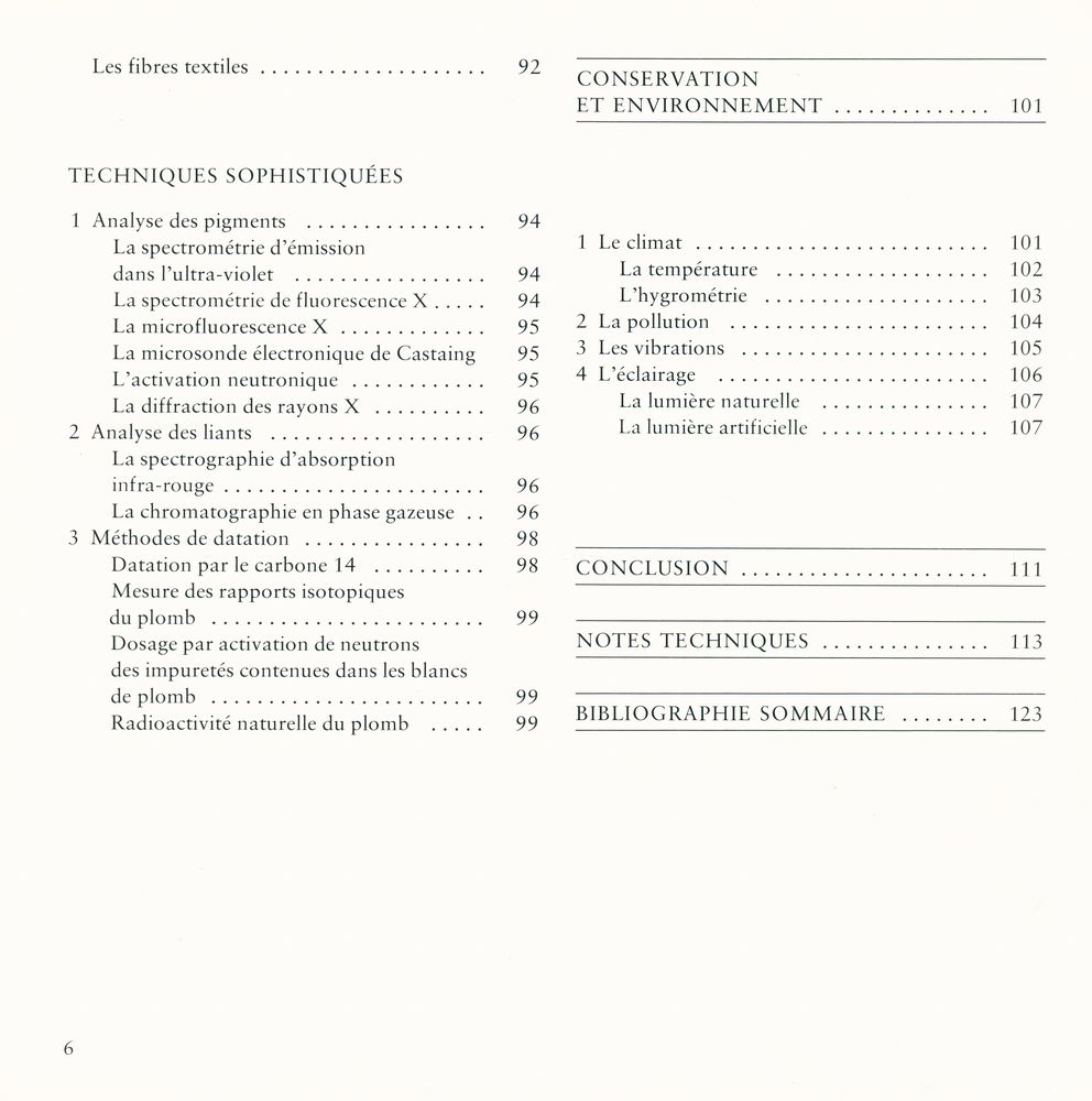 『Analyse scientifique et Conservation des Peintures』 3