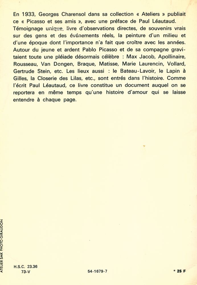 『Picasso et ses amis』 5