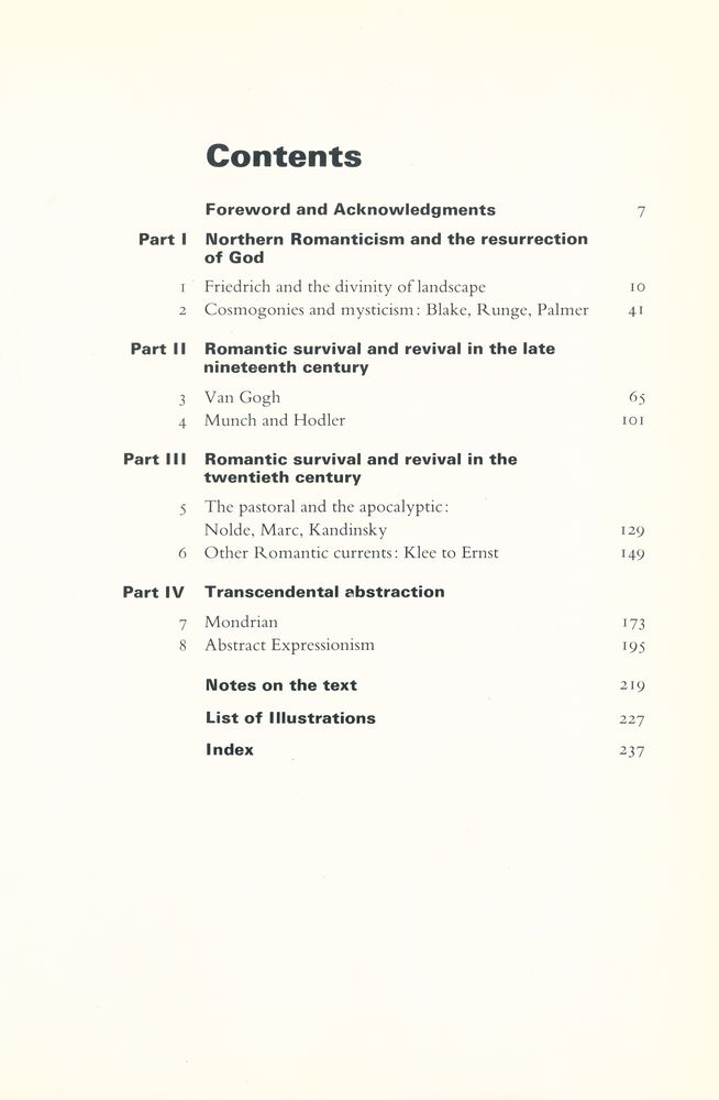 『Modern Painting and the Northern Romantic Tradition : Friedrich to Rothko』 2