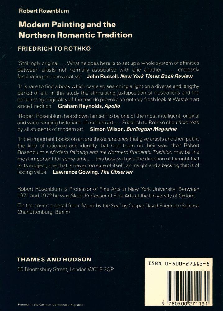 『Modern Painting and the Northern Romantic Tradition : Friedrich to Rothko』 3