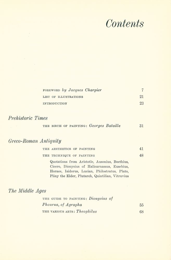 『The Art of Painting : FROM PREHISTORY THROUGH THE RENAISSANCE』 2