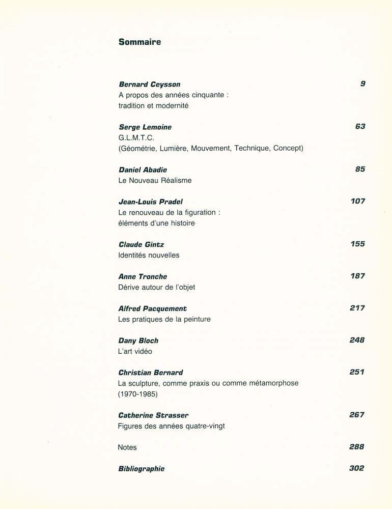 『Vingt - cinq ans d'art en France : 1960 - 1985』 2