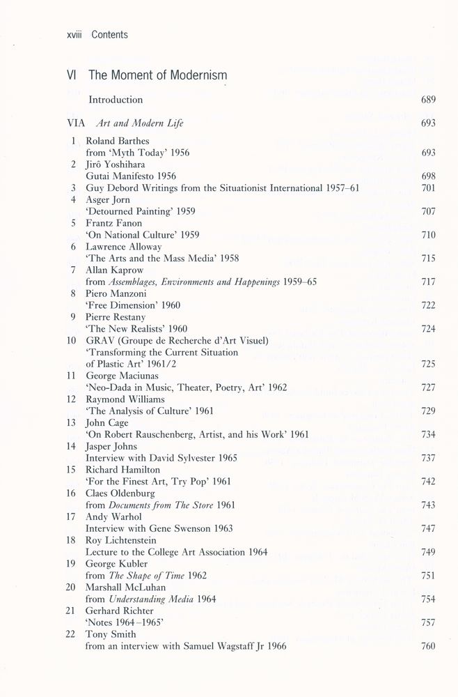 『Art in theory, 1900 - 2000 : an anthology of changing ideas』