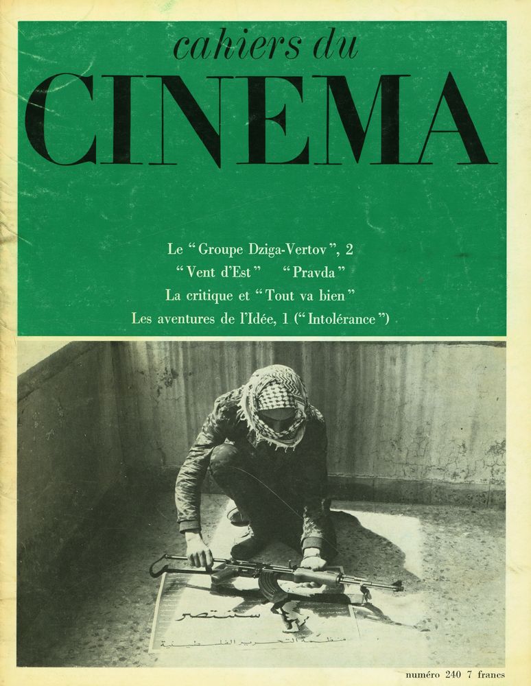 『cahiers du CINEMA』 Nº 240 JUILLET - AOUT 1972 1