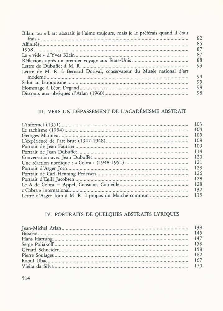 『vingt - cinq ans d'art vivant : chronique vécue de l'art contemporain de l'abstraction au pop art 1944 - 1969』 3