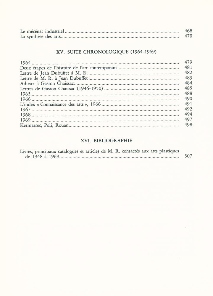 『vingt - cinq ans d'art vivant : chronique vécue de l'art contemporain de l'abstraction au pop art 1944 - 1969』 7