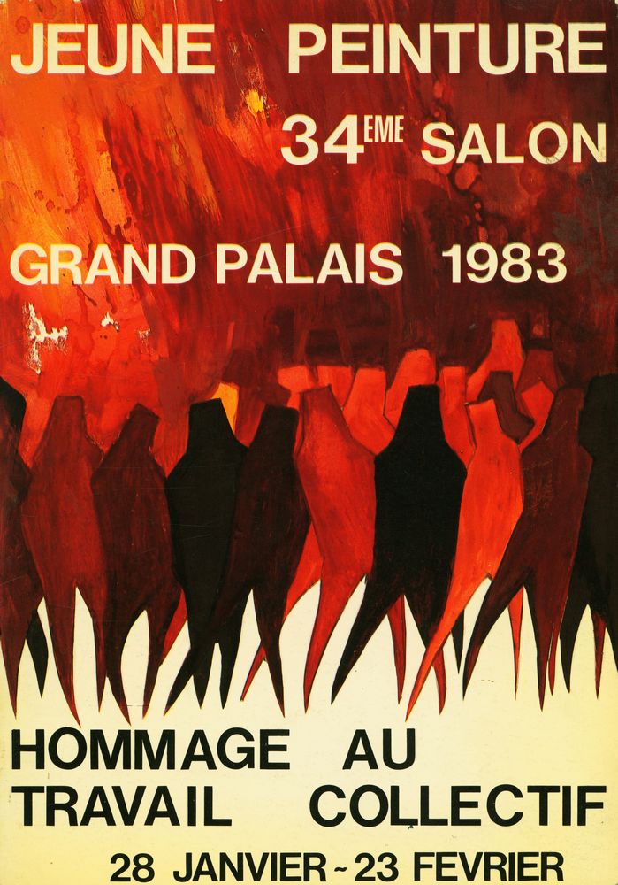 《JEUNE PEINTURE 34EME SALON GRAND PALAIS 1983》 1