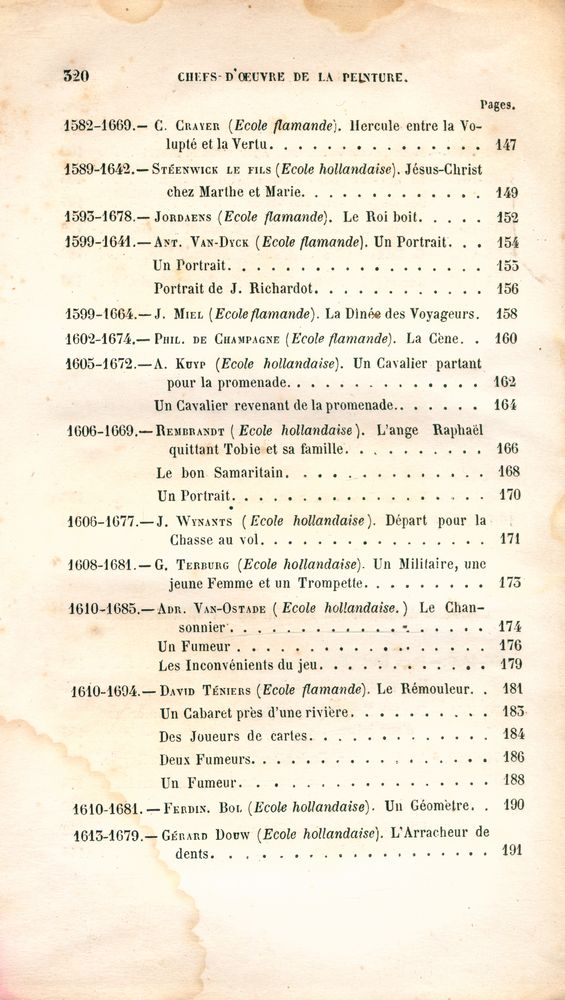 『NOTICES HISTORIQUES SUR LES CHEFS D'OEUVRE DE LA PEINTURE MODERNE ET SUR LES MAÎTRES DE TOUTES LES ÉCOLES』 5