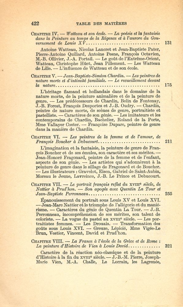 『HISTOIRE DE LA PEINTURE FRANÇAISE : AU XVIII SIECLE (1700 - 1800) SON ÉVOLUTION ET SES MAITRES』 3