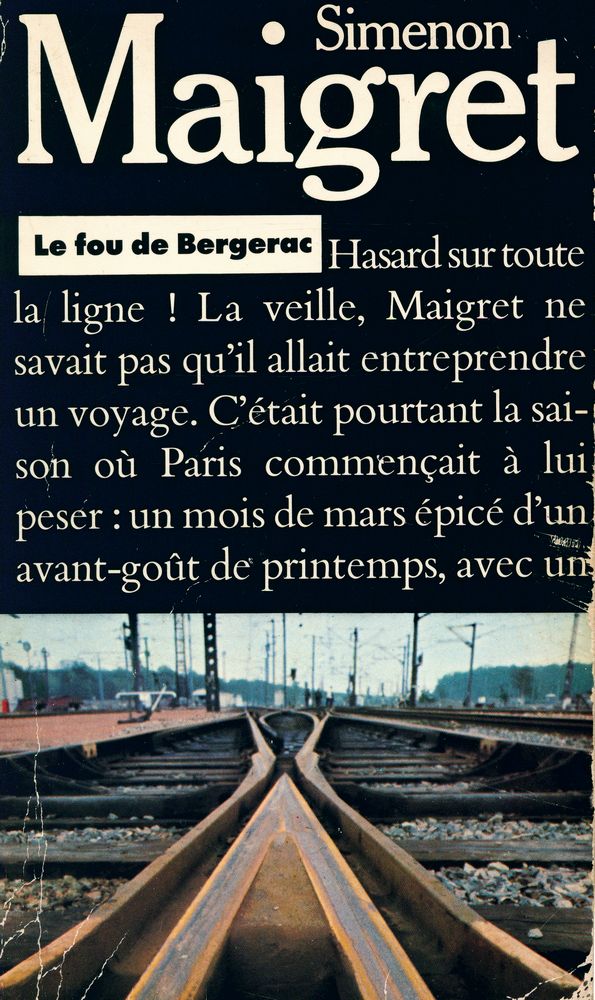 『LE COMMISSAIRE MAIGRET : LE FOU DE BERGERAC』 1
