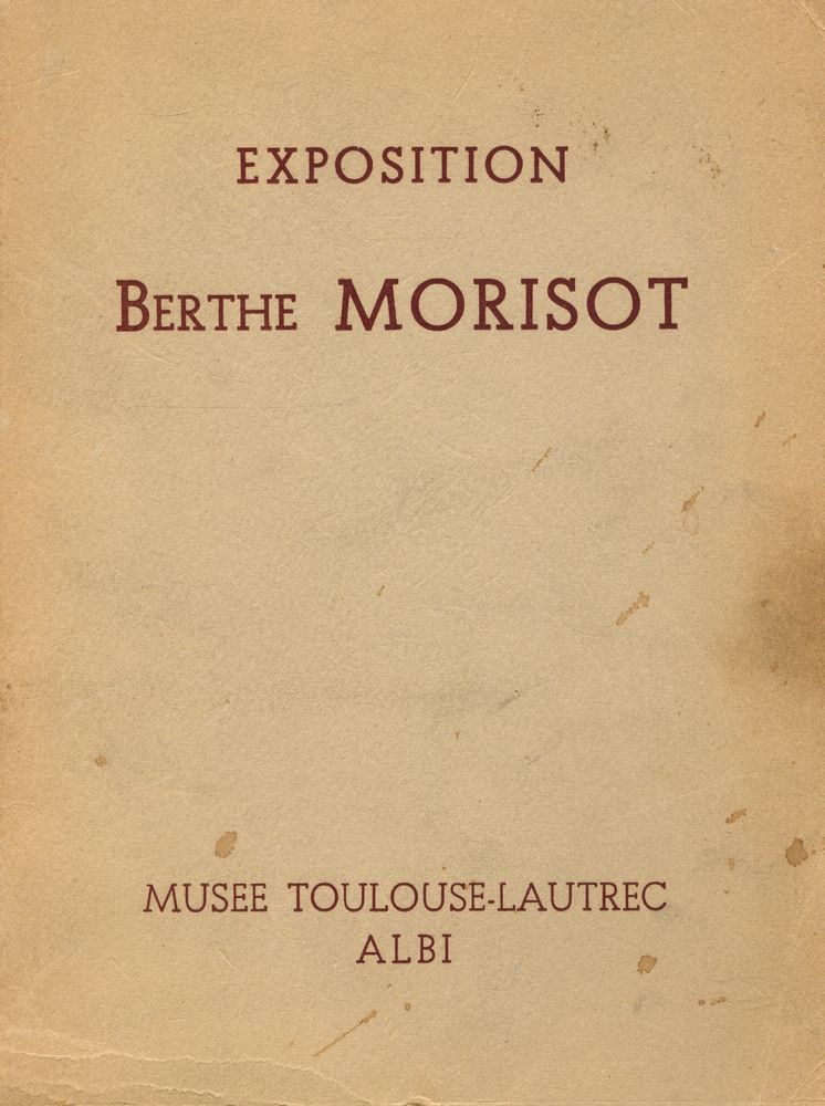 《EXPOSITION BERTHE MORISOT (1841 - 1895)》 1