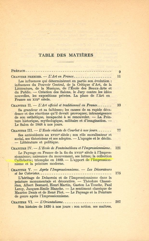 『HISTOIRE DE LA PEINTURE FRANÇAISE(1800 - 1933) SON ÉVOLUTION ET SES MAITRES』 2