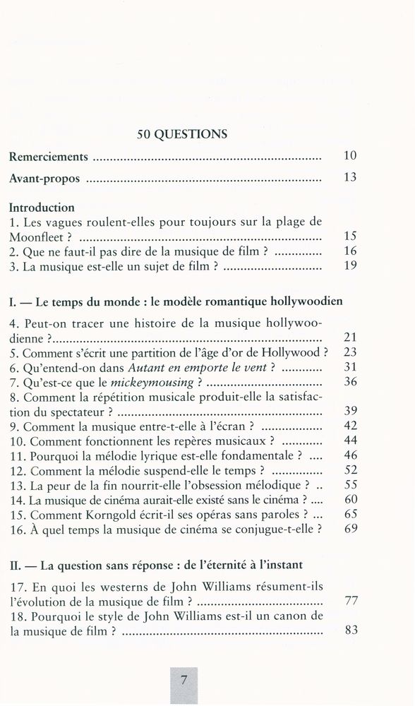 『La musique de film』 2