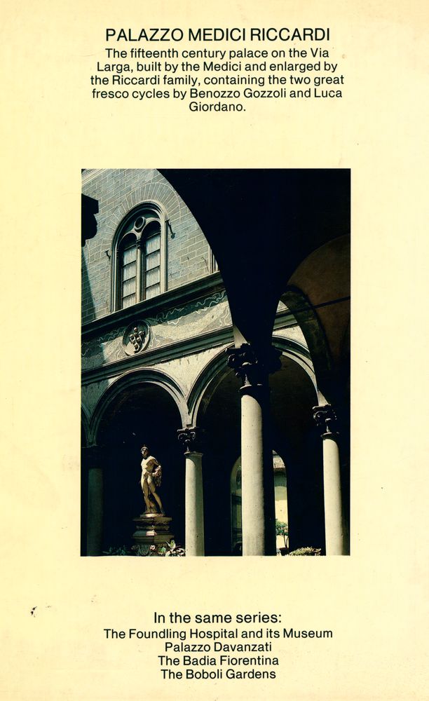 『PALAZZO MEDICI RICCARDI and the Benezzo Gozzoli Chapel』 3