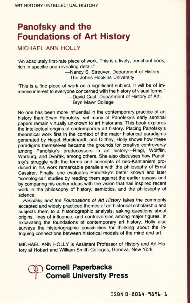 『Panofsky and the foundations of art history』 3