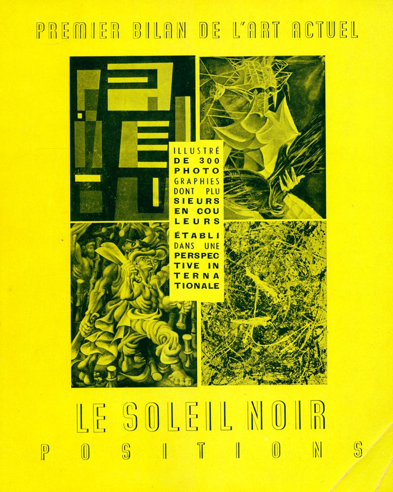 『LE SOLEIL NOIR. POSITIONS』 3 - 4 1953 1