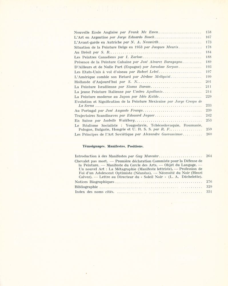 『LE SOLEIL NOIR. POSITIONS』 3 - 4 1953 3