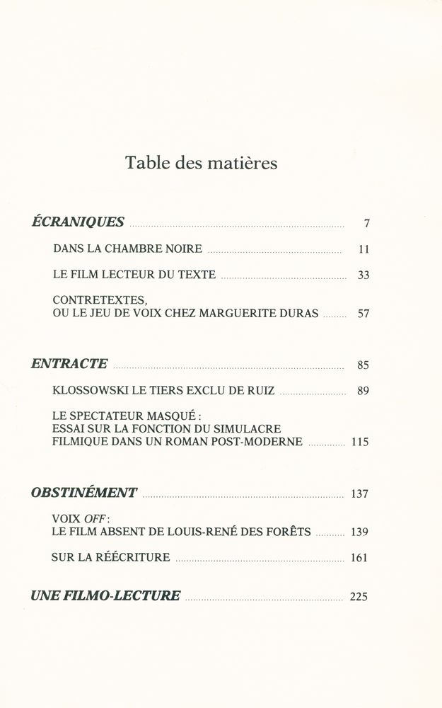 『ÉCRANIQUES : Le film du texte』 2