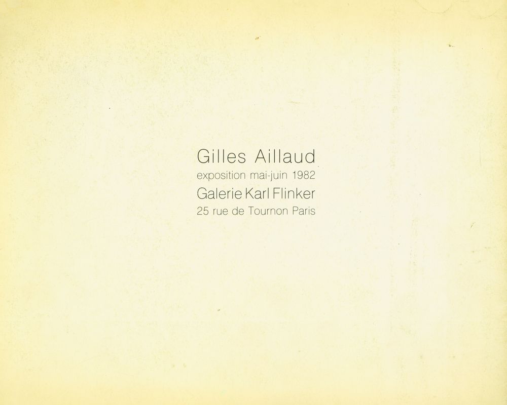 《Gilles Aillaud : peintures & préambule》 3