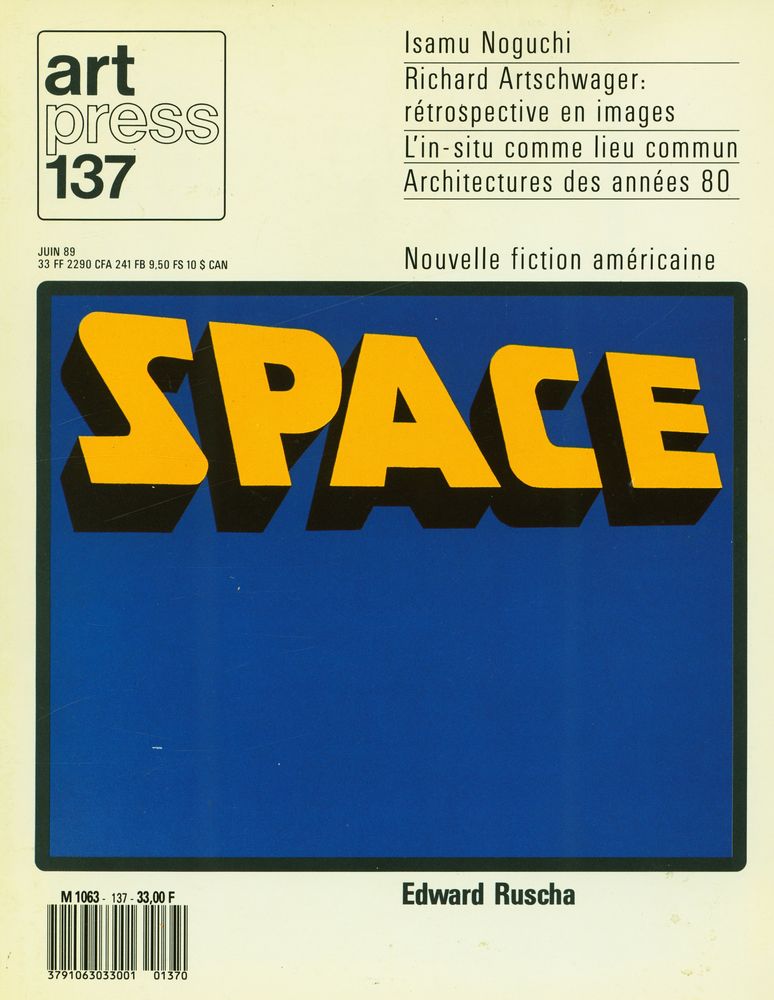 『art press』 137 juin 1989 1