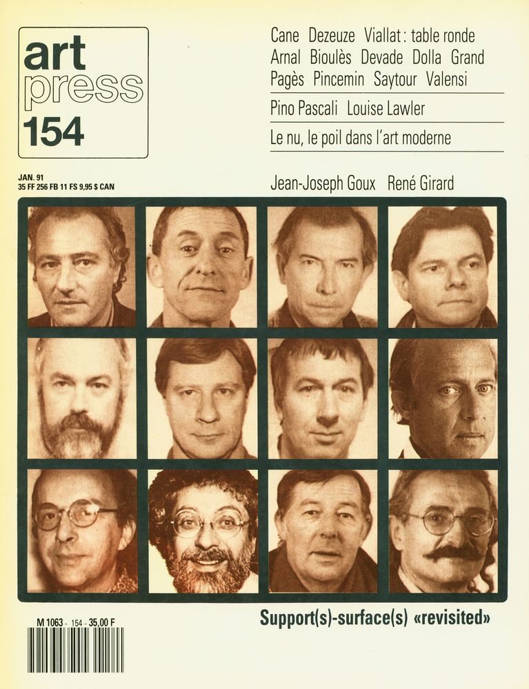 『art press』 154  janvier 1991 1