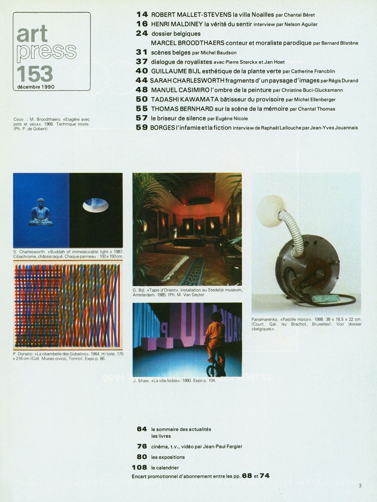 『art press』 153 décembre 1990 2