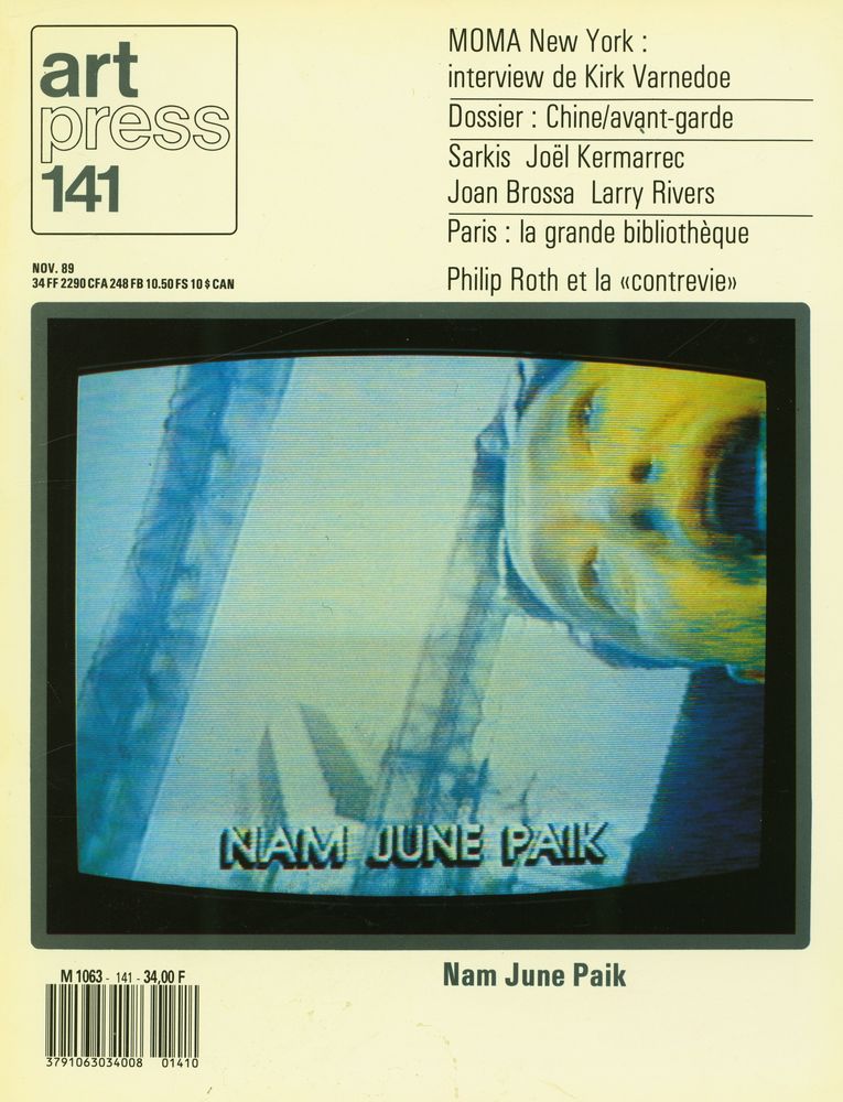 『art press』 141 novembre 1989 1